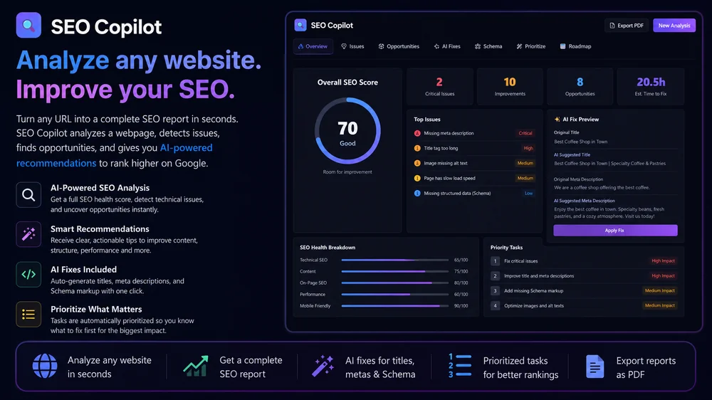 AI SEO Copilot
